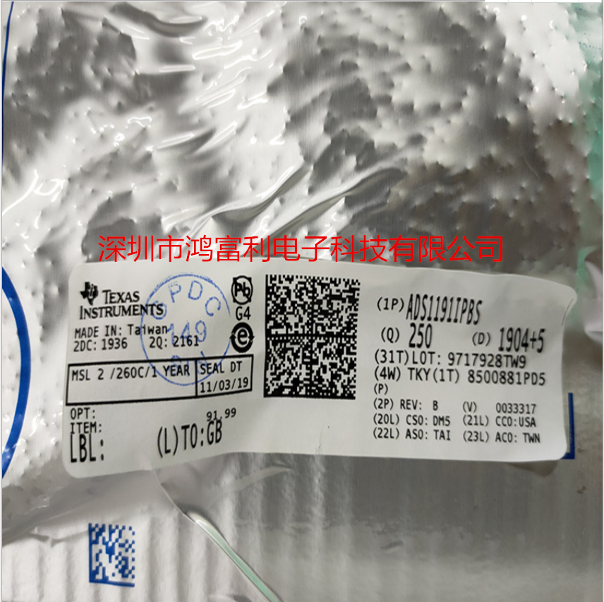 ADS1191IPBSR